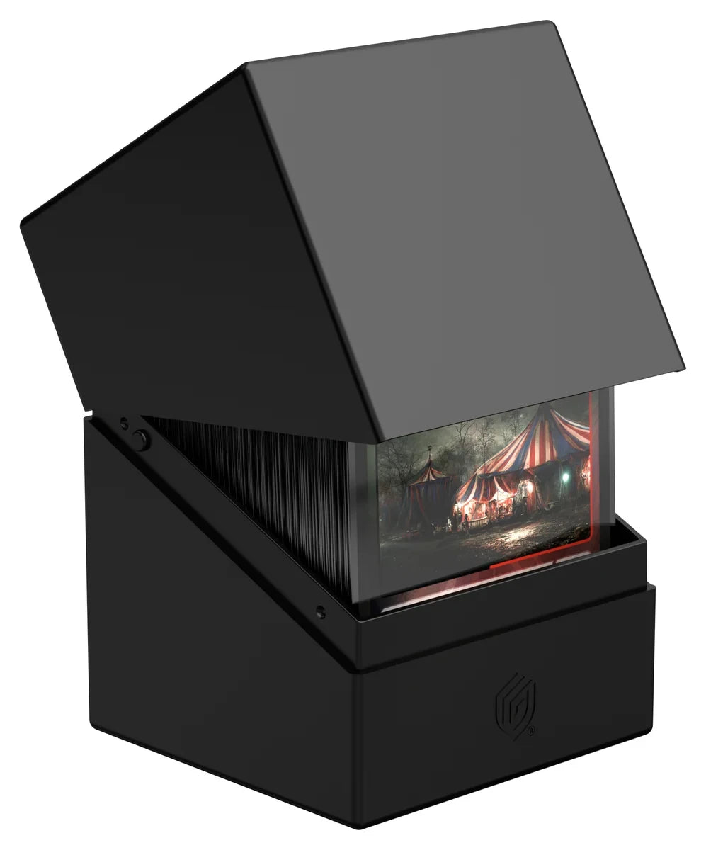 Deckbox 100+ - Ultimate Guard Boulder: Solid Black